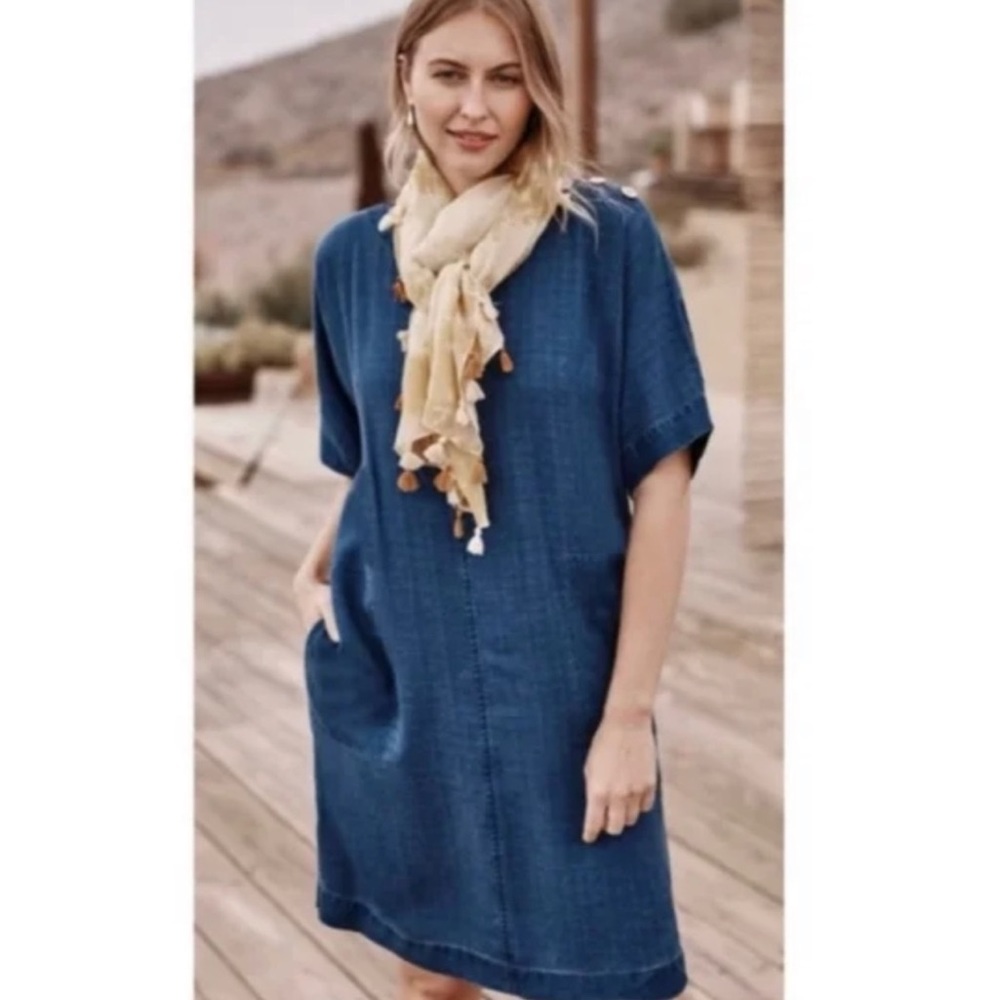 PureJill Indigo dress